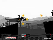 Флеш игра онлайн Ninja Bike Stunts